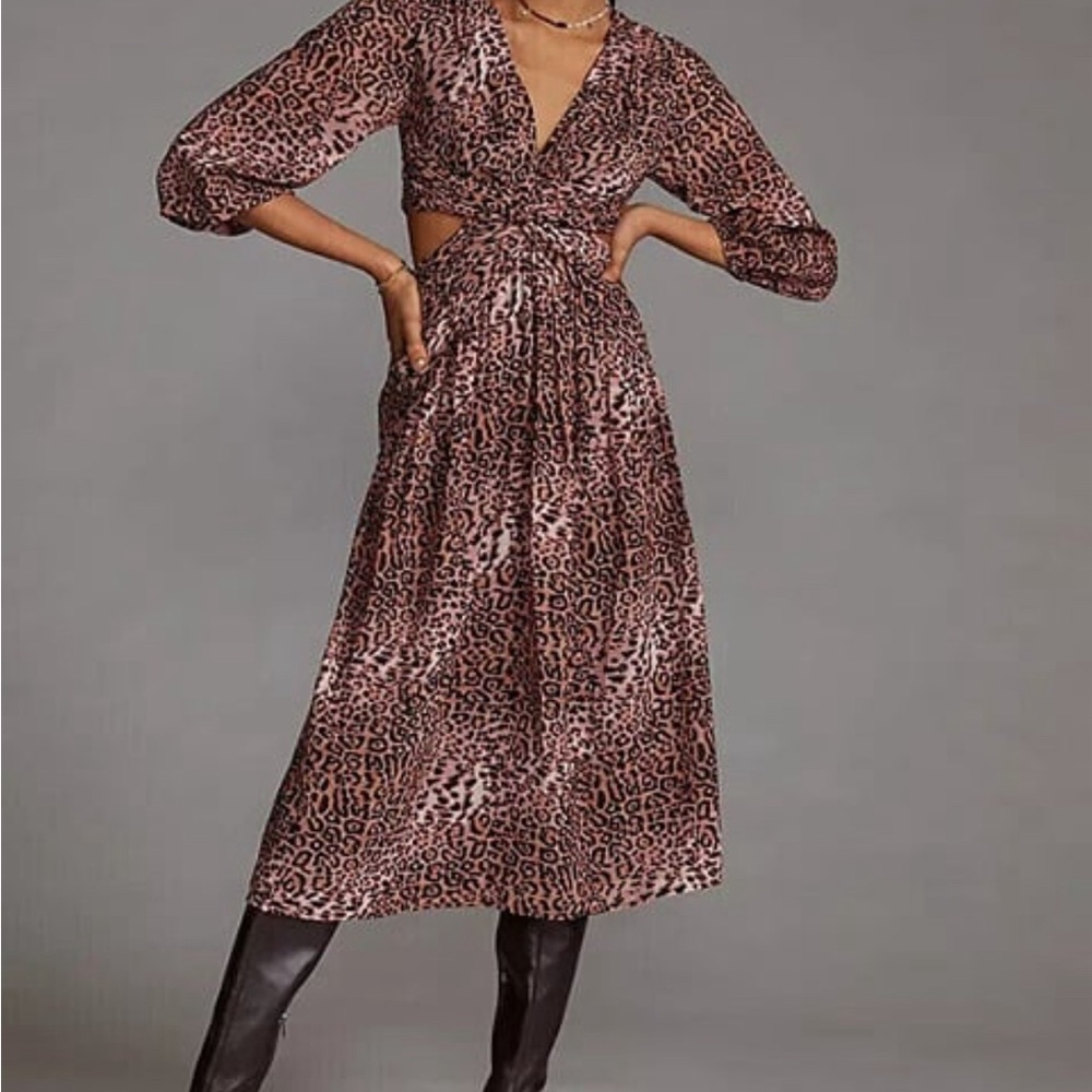Anthropologie Leopard dress - Picture 2 of 7